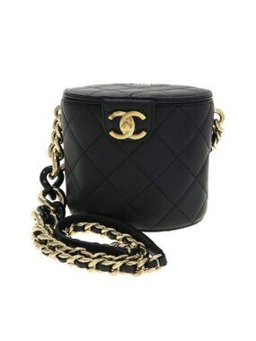 Chanel Quilted Vanity Black